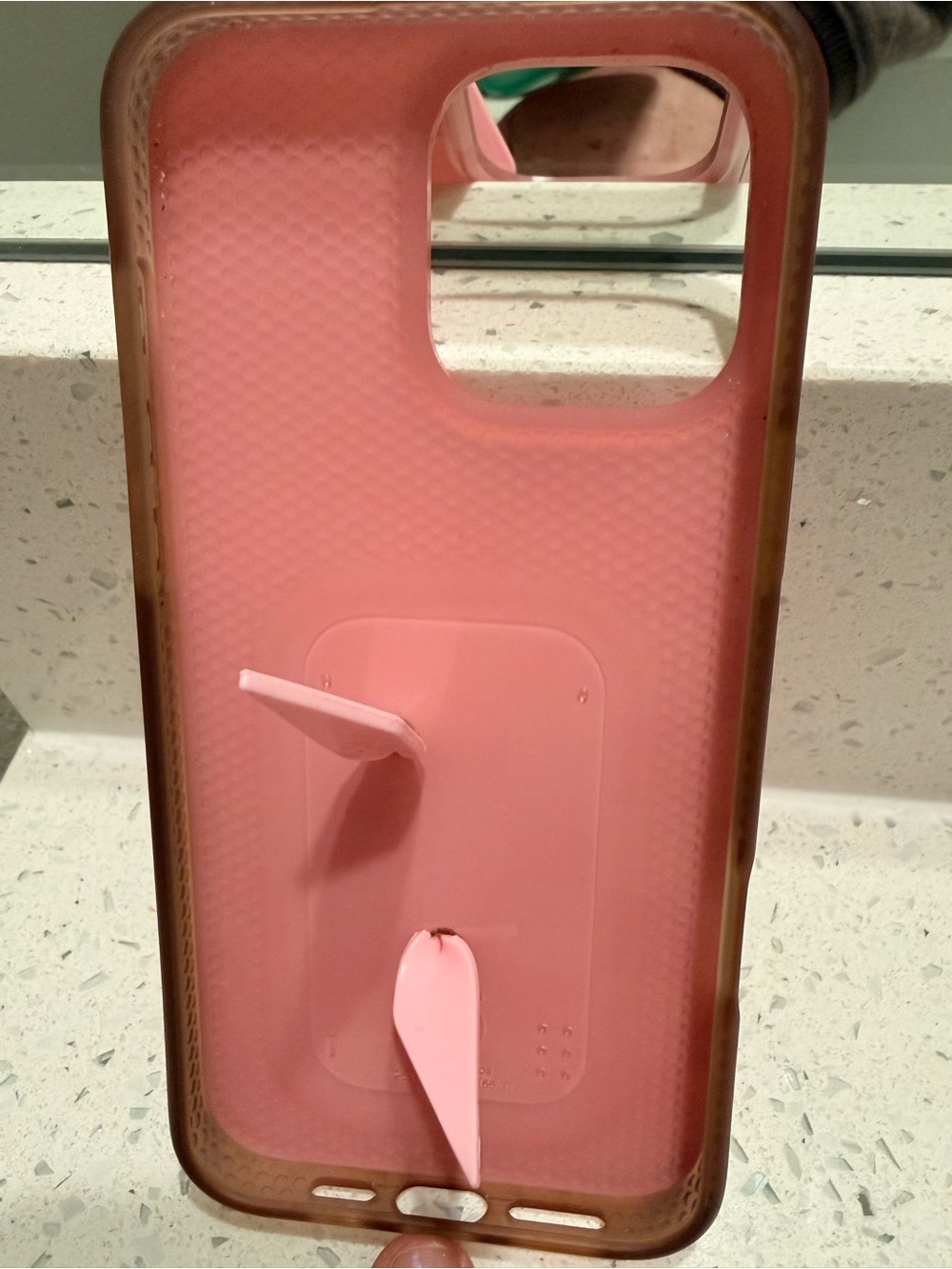 Loopy Case Pink Checkered Phone Case for IPhone 16 Pro Max Lefty - Picture 2 of 2